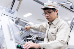 会社初！“人をダメにする機械”。技術者にとって最高の褒め言葉だと思いました。