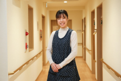 憧れていた介護の道へ。それは、大きな成長への一歩でした。