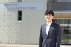ミッションは“製品の販売”ではなく“お客様の課題解決”。全国を舞台に、自分らしい足跡を刻みたい。