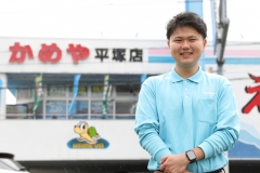 趣味の“釣り”を仕事に。若手が挑戦できる環境で、成長を重ねていく。
