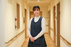 憧れていた介護の道へ。それは、大きな成長への一歩でした。