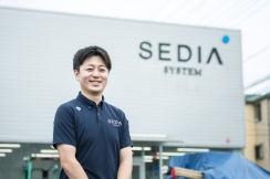 着実な成長ができるのも、会社の安定があってこそ。管理職を目指し、しっかりと道を踏みしめていく。