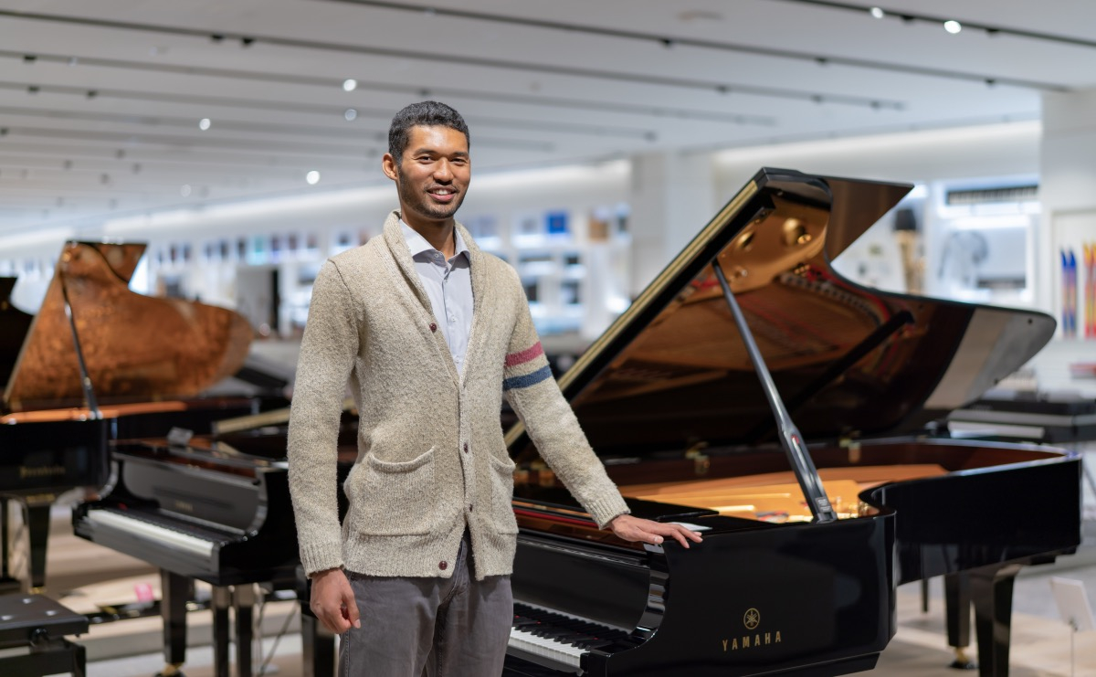 活躍のフィールドは世界。音楽のある豊かさを、世界の人々に届けたい。