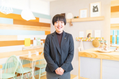 持ち前の粘り強さが営業に活きる。住まいづくりに関われる喜びを満喫。