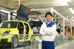 自らが成長し続けることで、クルマの進化を支えていきたい。