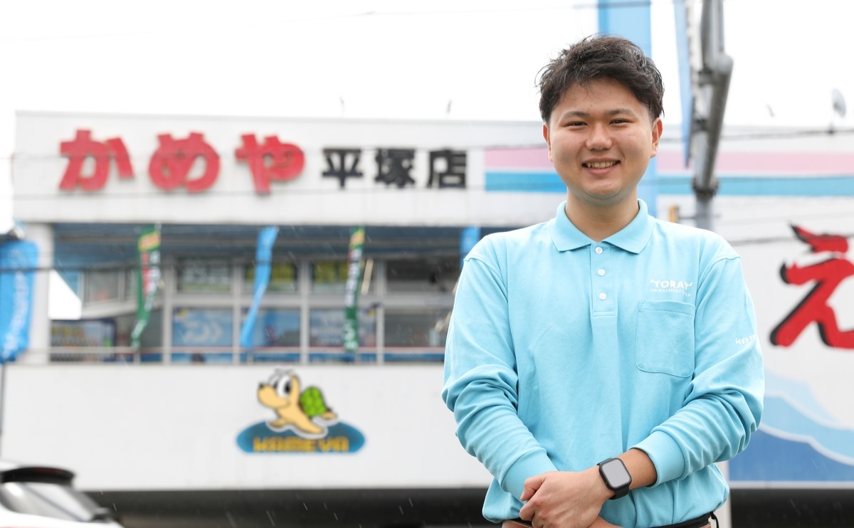 趣味の“釣り”を仕事に。若手が挑戦できる環境で、成長を重ねていく 趣味の“釣り”を仕事に。若手が挑戦できる環境で、成長を重ねていく